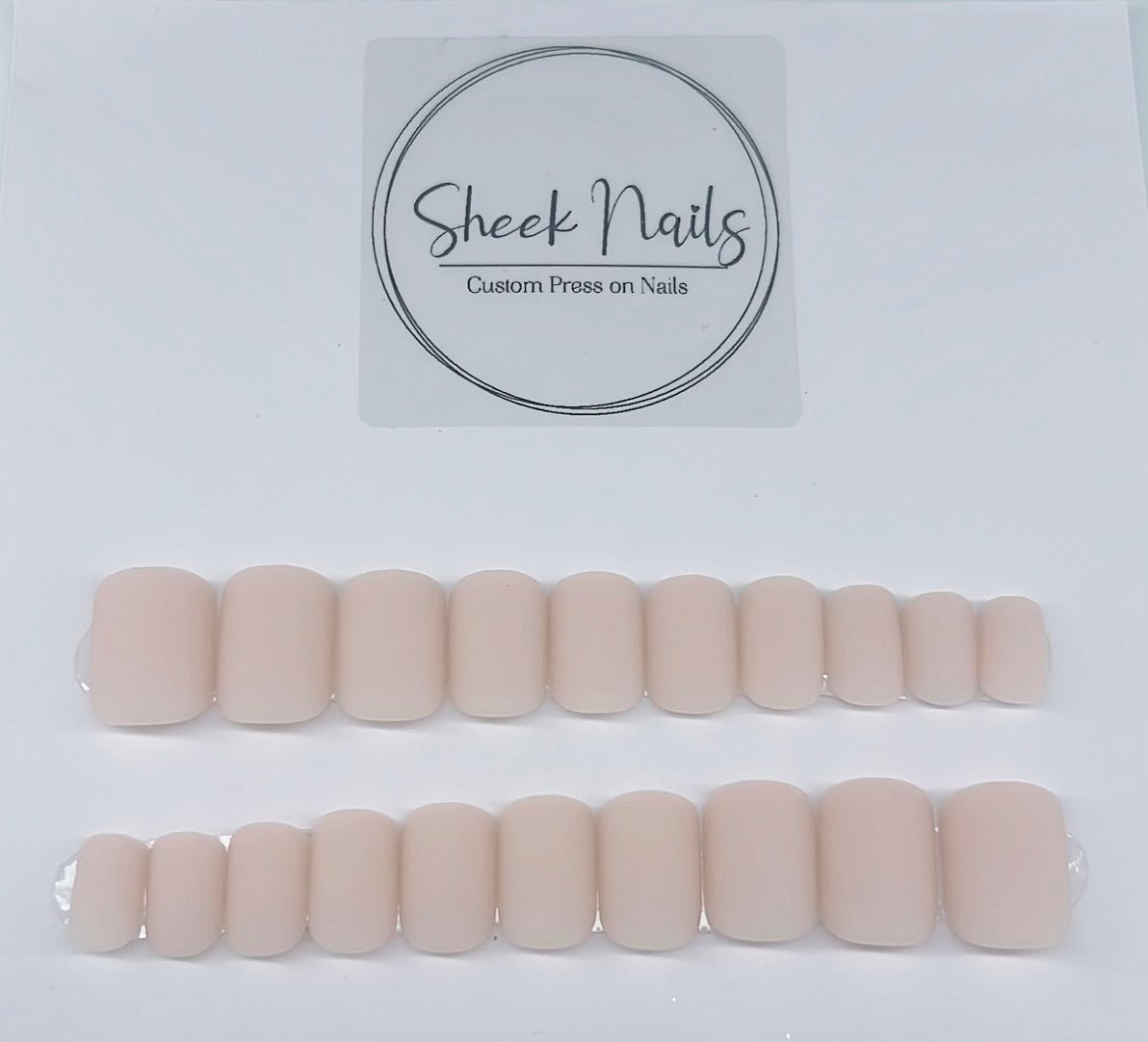 KIDS PRESS ON NAILS (SHORT SQUARE) - READY TO SHIP