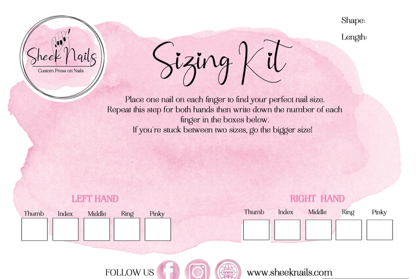 SIZING KIT