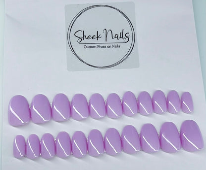 KIDS PRESS ON NAILS (SHORT ROUND) - READY TO SHIP